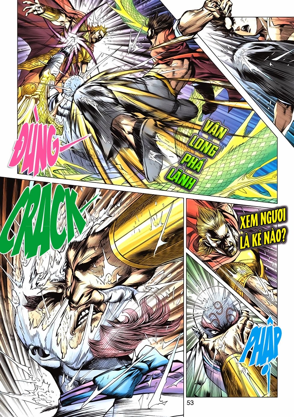 Truyện Tranh Tân Tác Long Hổ Môn trang 4
