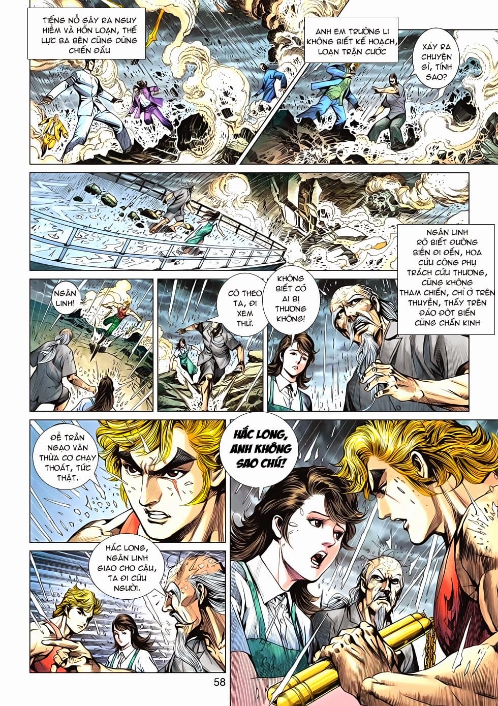 Truyện Tranh Tân Tác Long Hổ Môn trang 4