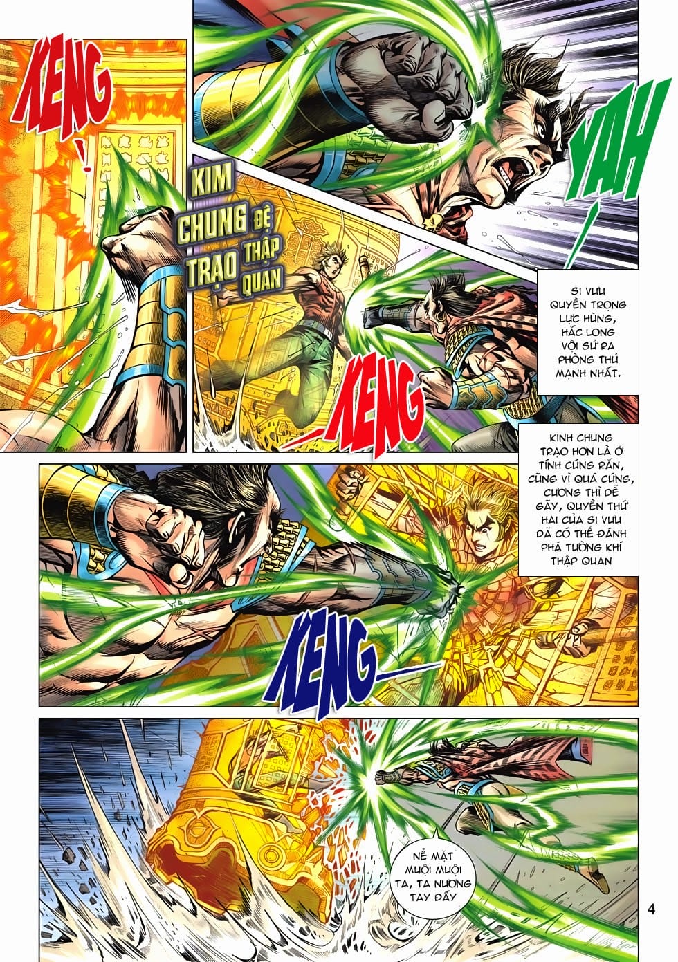Truyện Tranh Tân Tác Long Hổ Môn trang 4