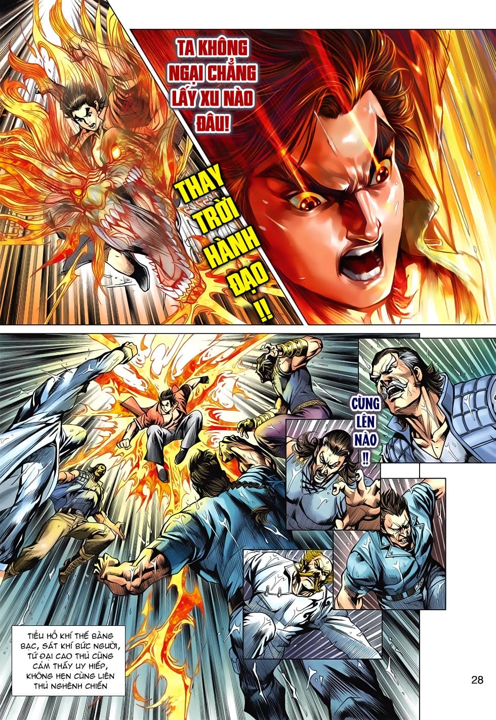 Truyện Tranh Tân Tác Long Hổ Môn trang 4