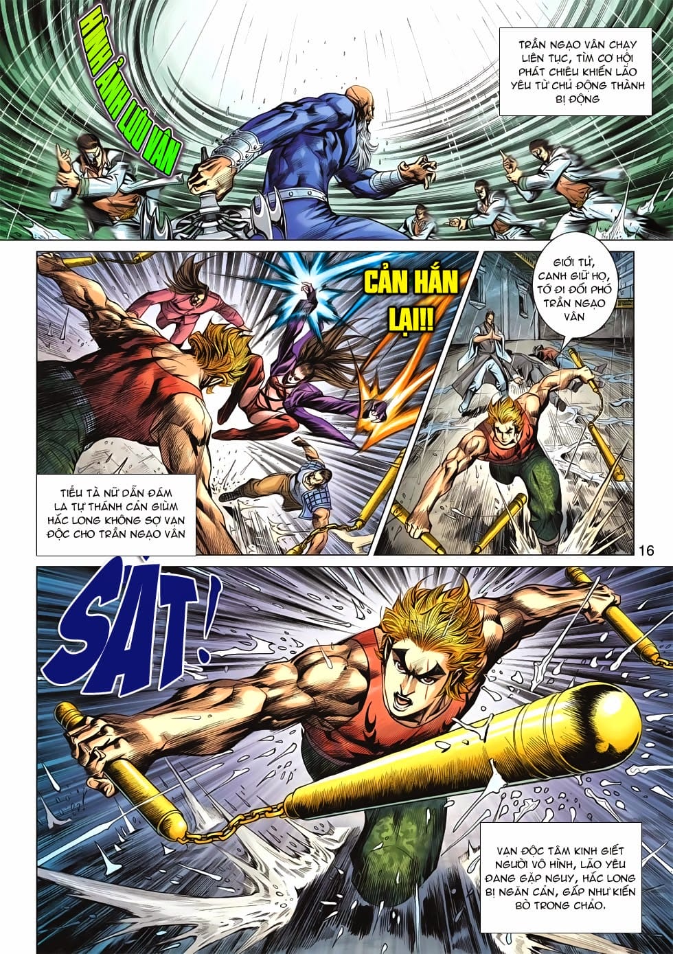 Truyện Tranh Tân Tác Long Hổ Môn trang 4