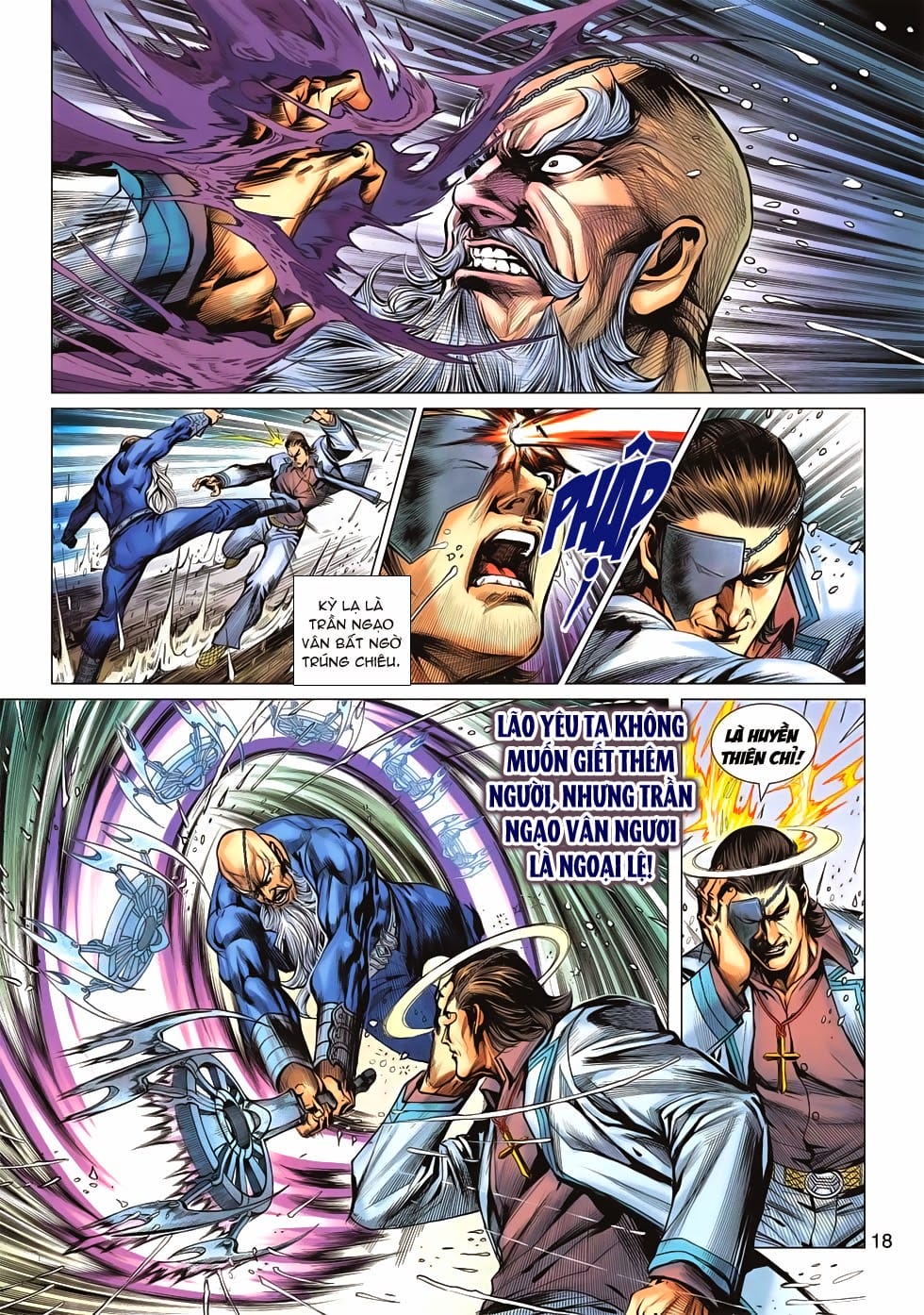 Truyện Tranh Tân Tác Long Hổ Môn trang 4