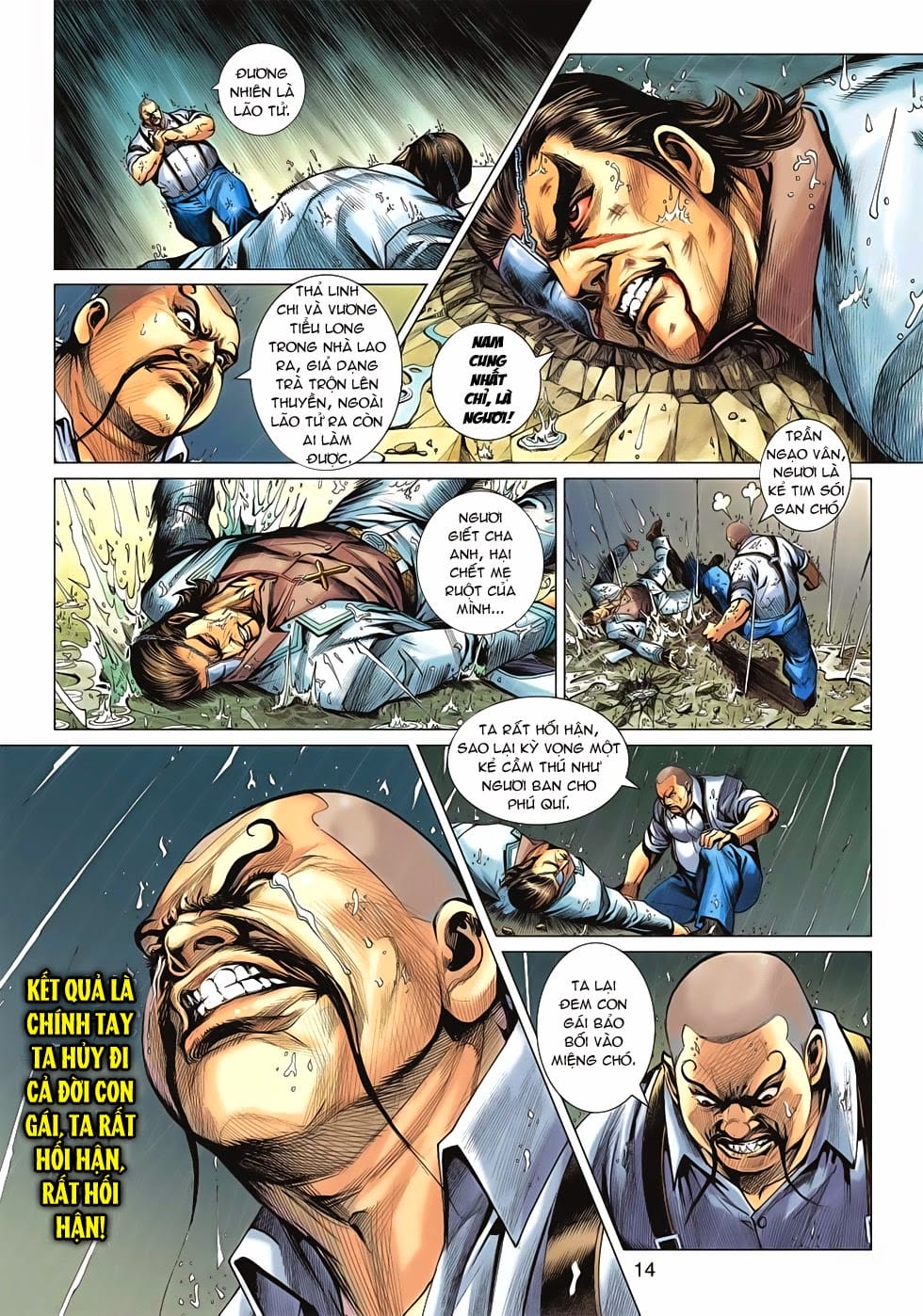 Truyện Tranh Tân Tác Long Hổ Môn trang 4