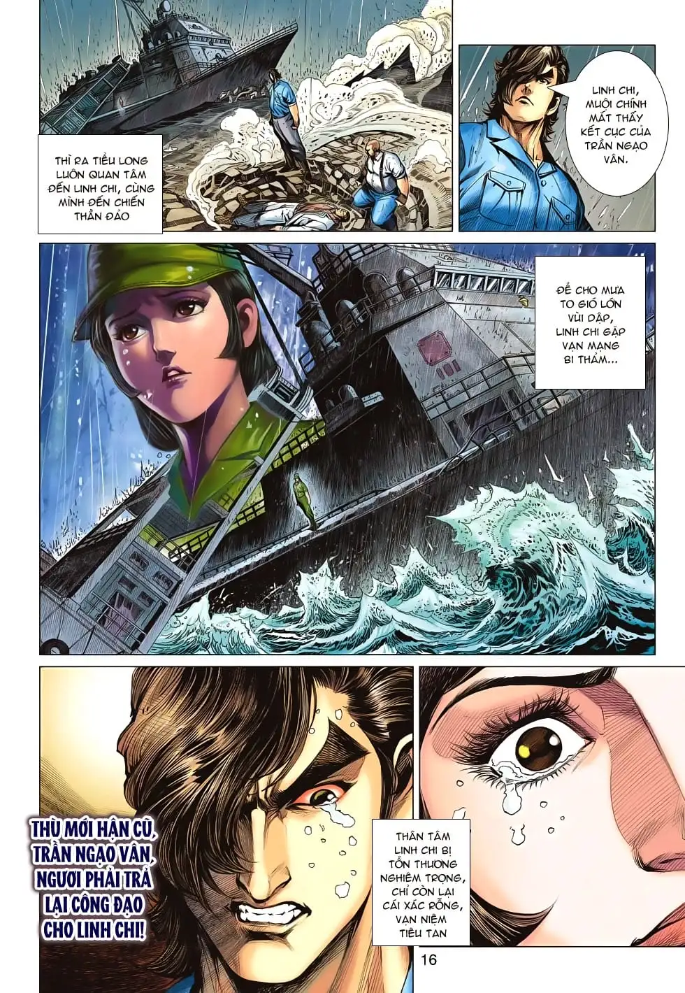 Truyện Tranh Tân Tác Long Hổ Môn trang 4