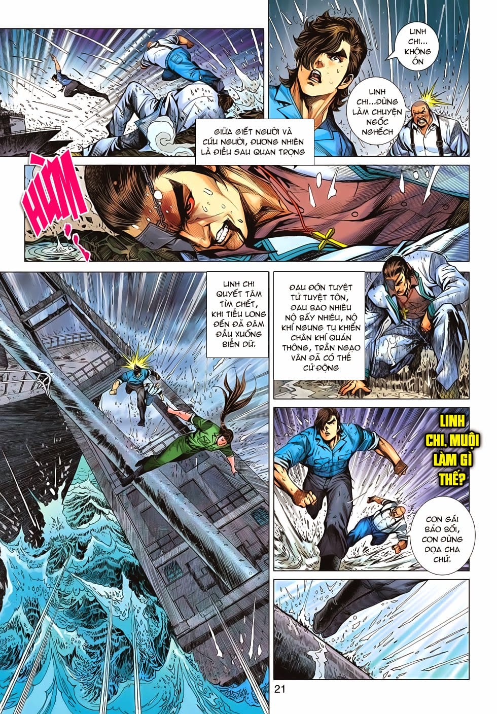 Truyện Tranh Tân Tác Long Hổ Môn trang 4