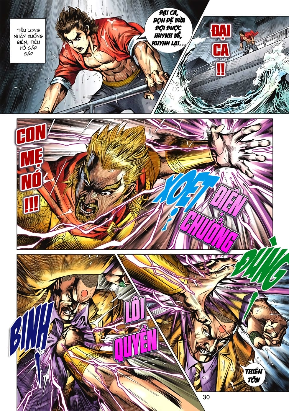 Truyện Tranh Tân Tác Long Hổ Môn trang 4