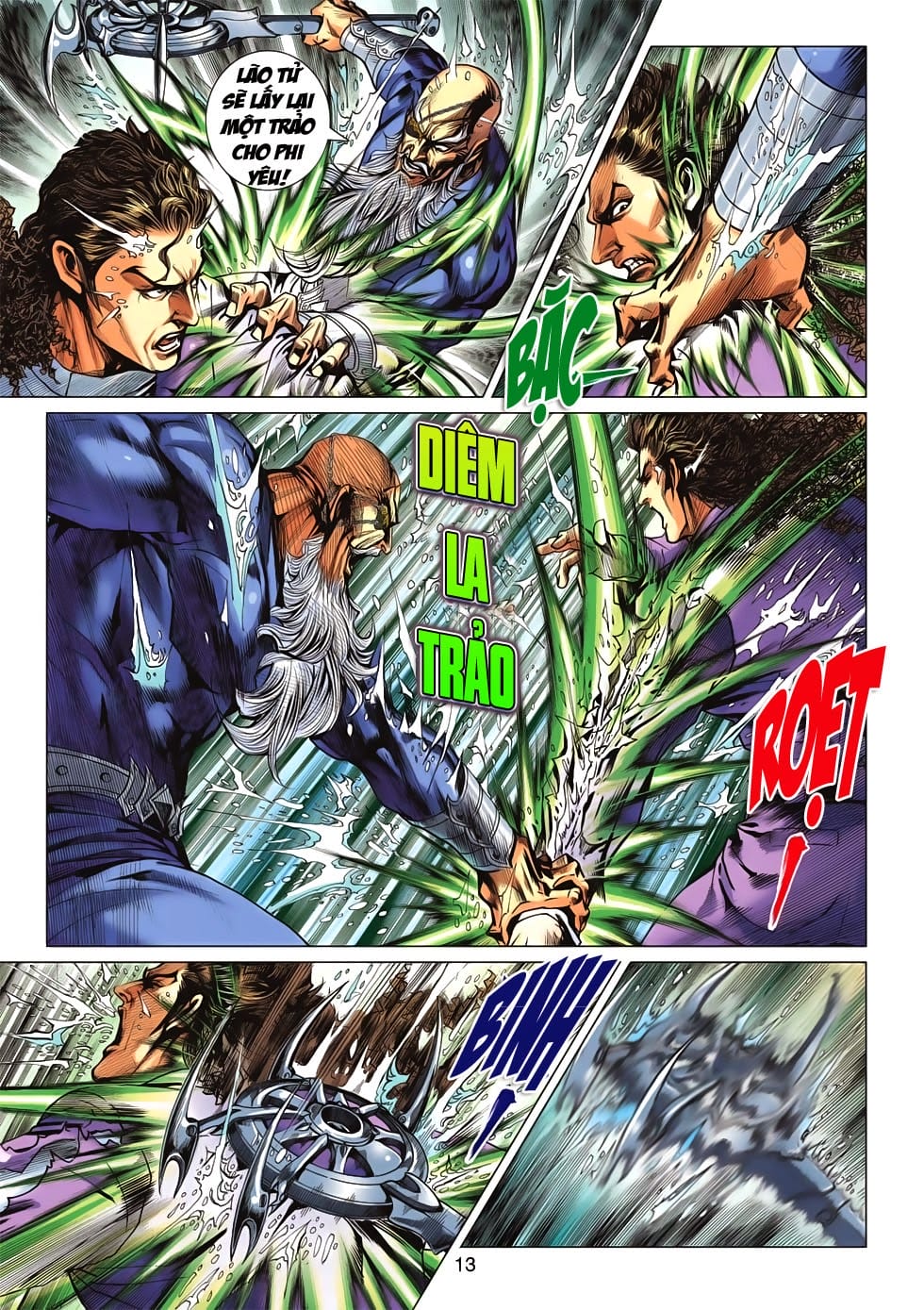 Truyện Tranh Tân Tác Long Hổ Môn trang 4