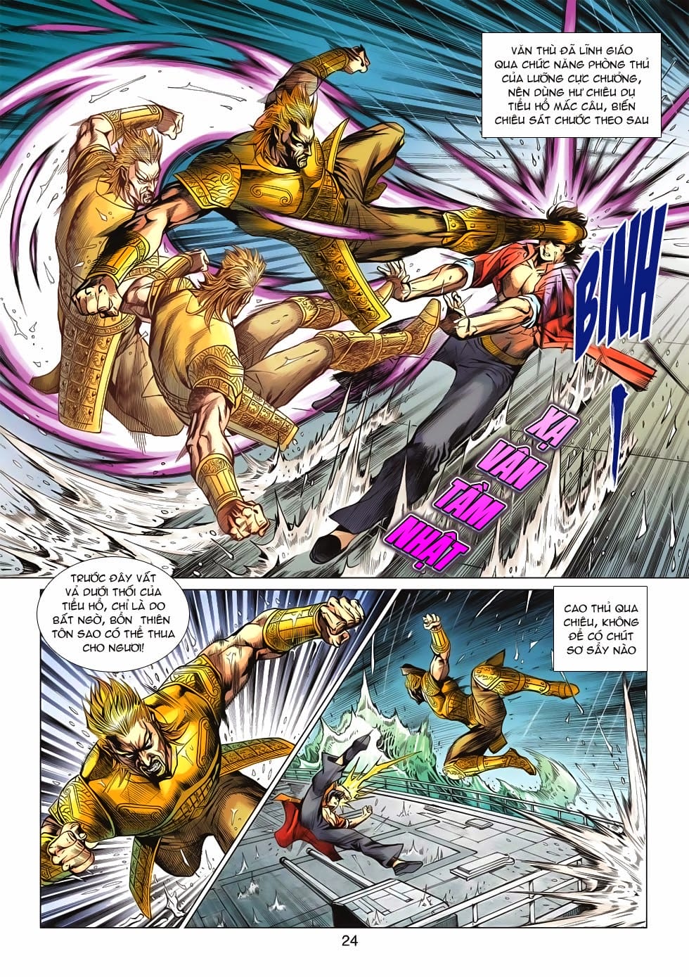 Truyện Tranh Tân Tác Long Hổ Môn trang 4