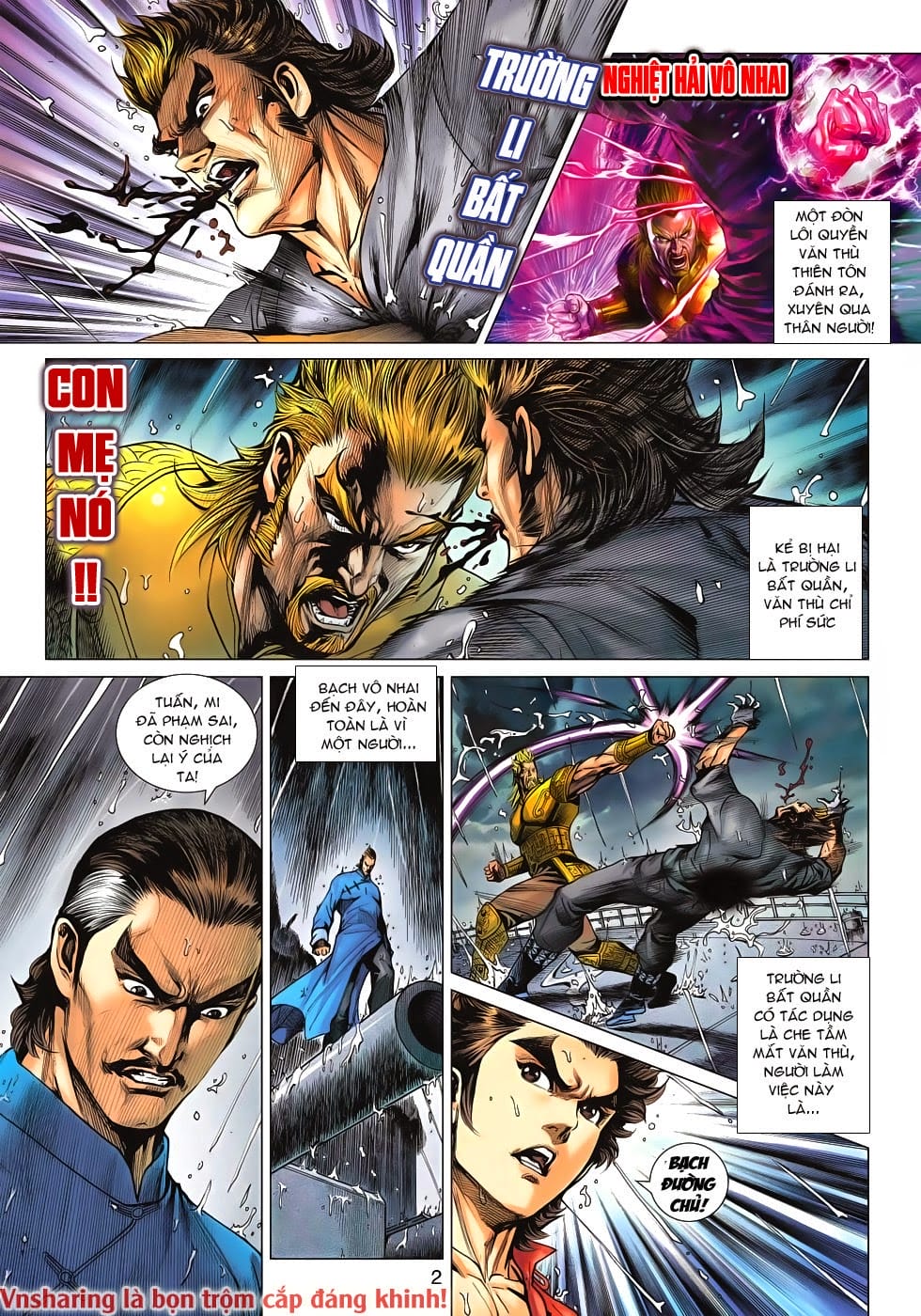 Truyện Tranh Tân Tác Long Hổ Môn trang 4