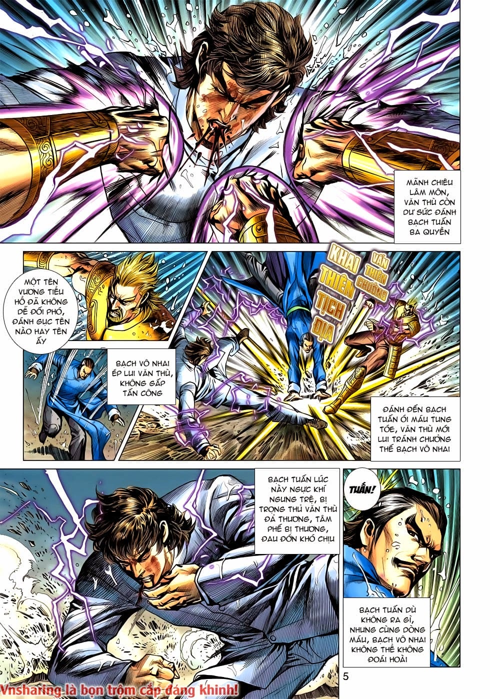 Truyện Tranh Tân Tác Long Hổ Môn trang 4