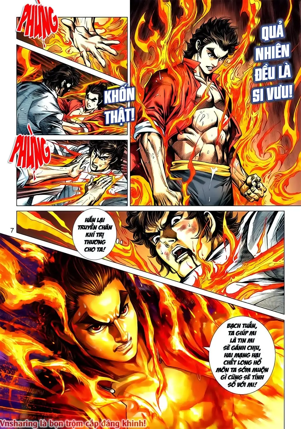 Truyện Tranh Tân Tác Long Hổ Môn trang 4