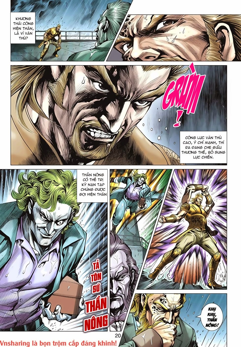 Truyện Tranh Tân Tác Long Hổ Môn trang 4