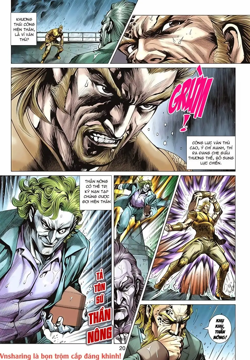 Truyện Tranh Tân Tác Long Hổ Môn trang 4