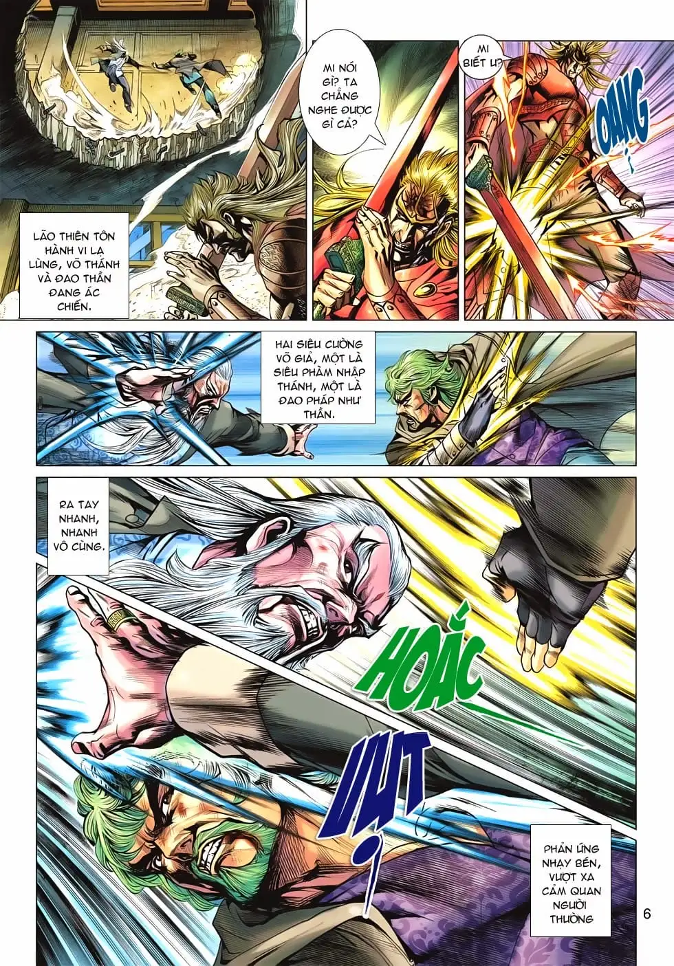 Truyện Tranh Tân Tác Long Hổ Môn trang 4