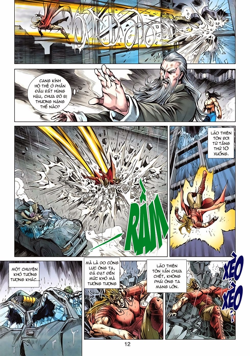 Truyện Tranh Tân Tác Long Hổ Môn trang 4