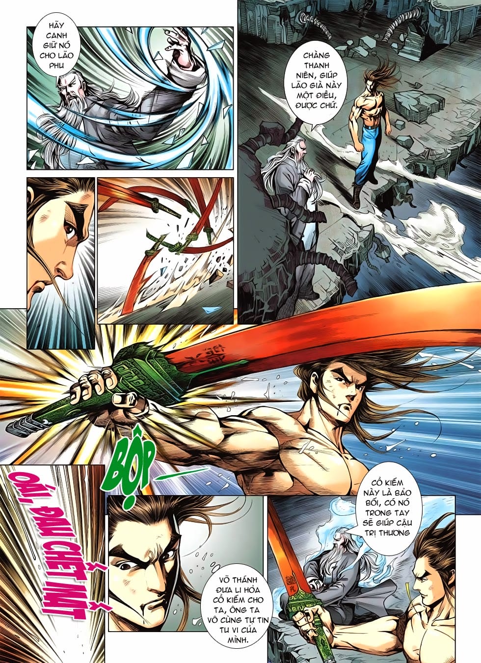 Truyện Tranh Tân Tác Long Hổ Môn trang 4