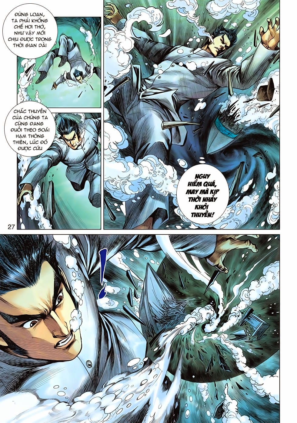 Truyện Tranh Tân Tác Long Hổ Môn trang 4