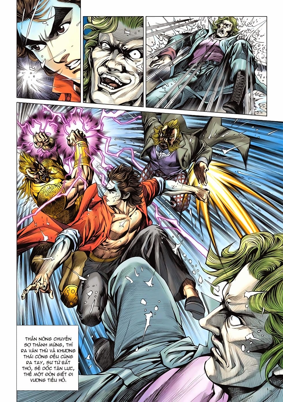 Truyện Tranh Tân Tác Long Hổ Môn trang 4