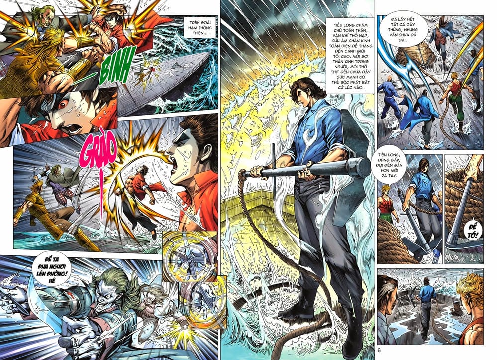 Truyện Tranh Tân Tác Long Hổ Môn trang 4