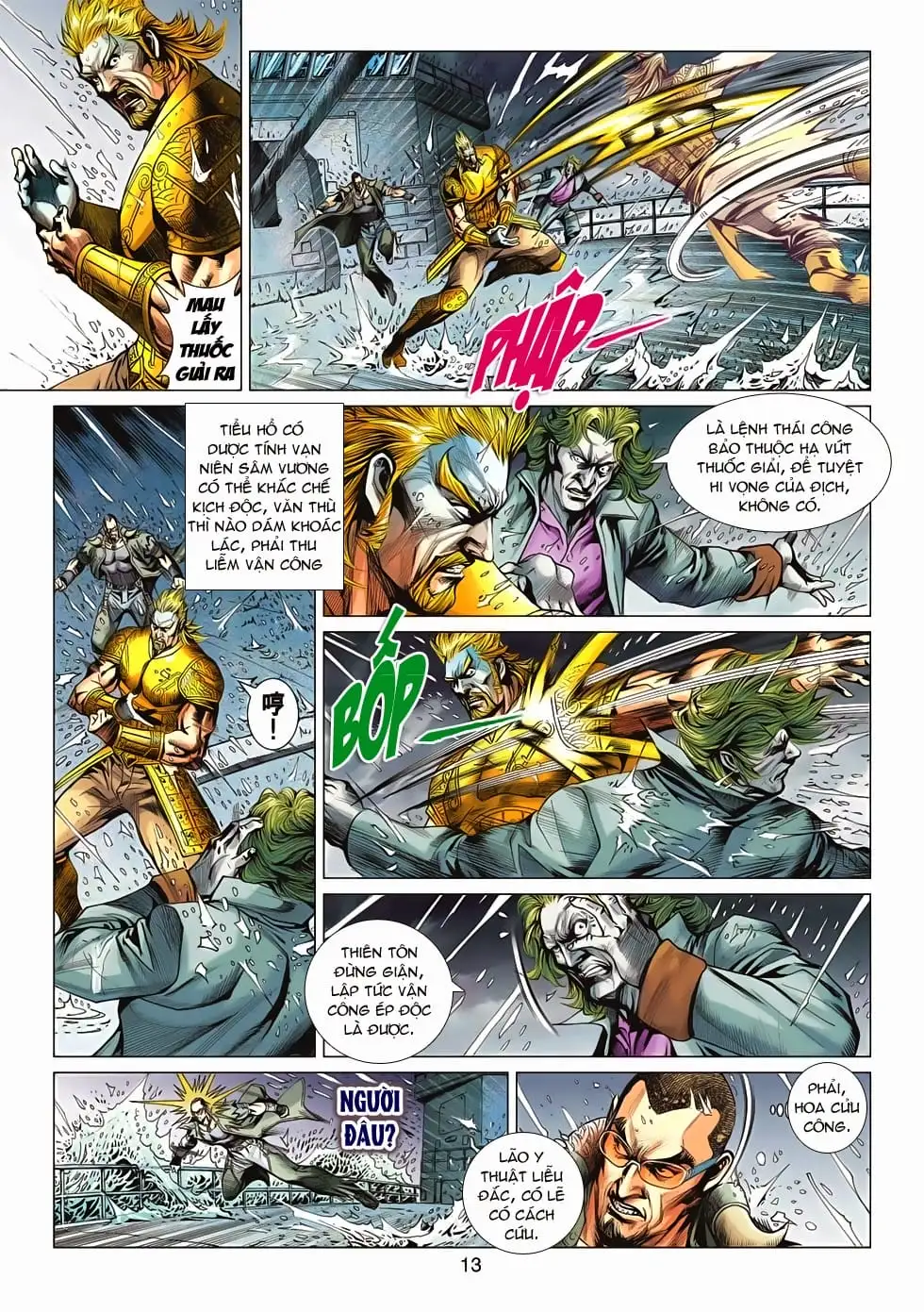 Truyện Tranh Tân Tác Long Hổ Môn trang 4