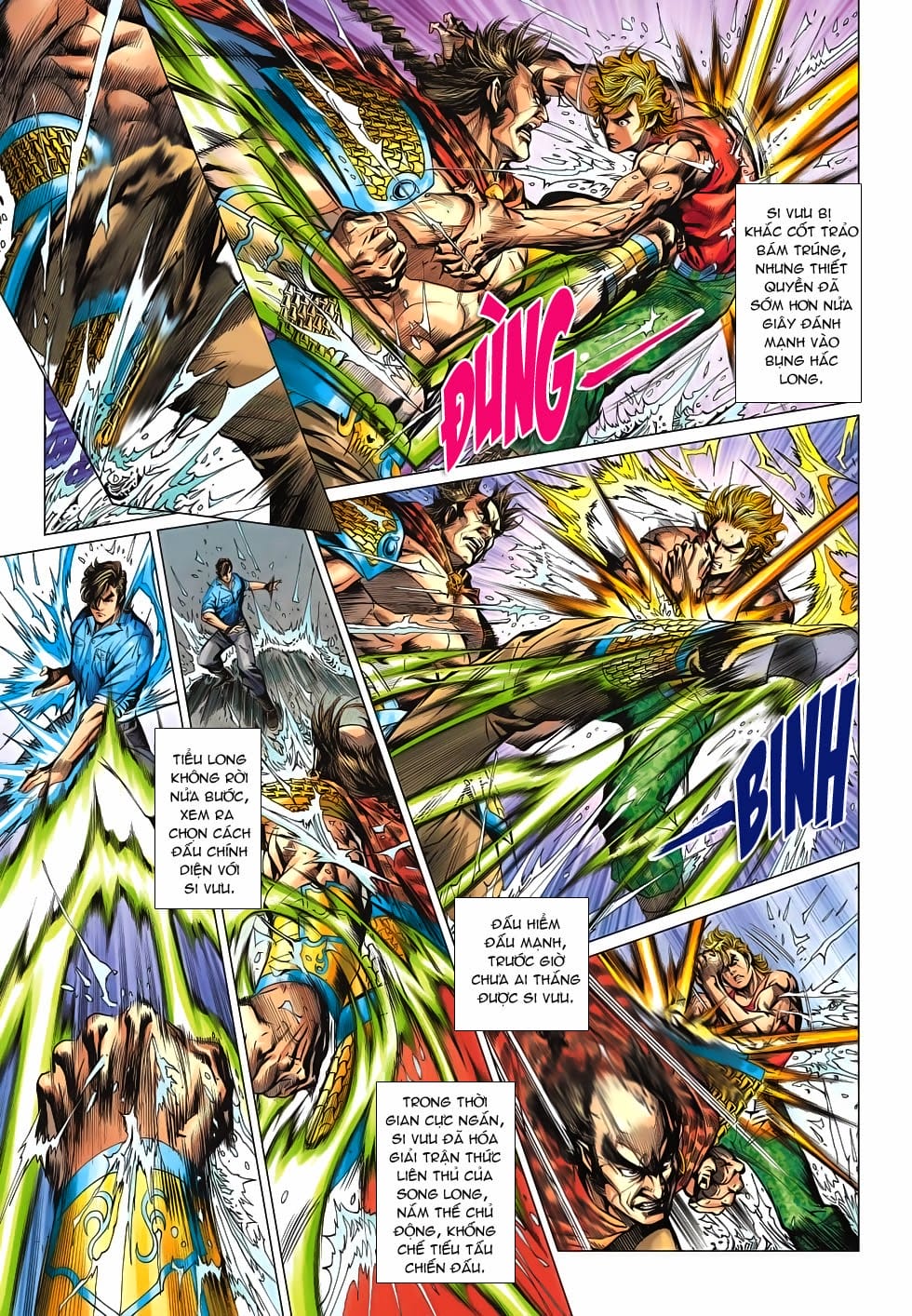 Truyện Tranh Tân Tác Long Hổ Môn trang 4