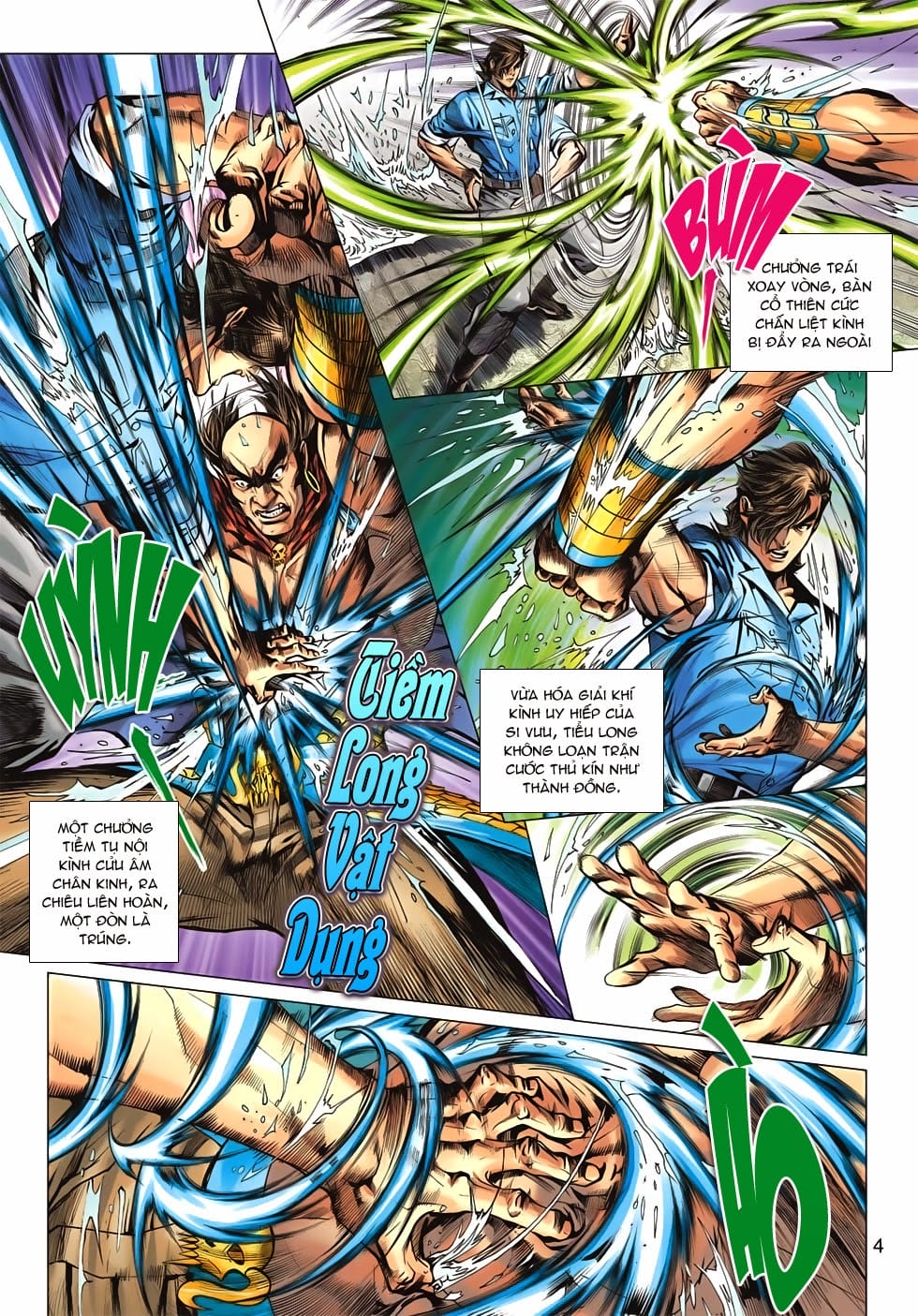 Truyện Tranh Tân Tác Long Hổ Môn trang 4