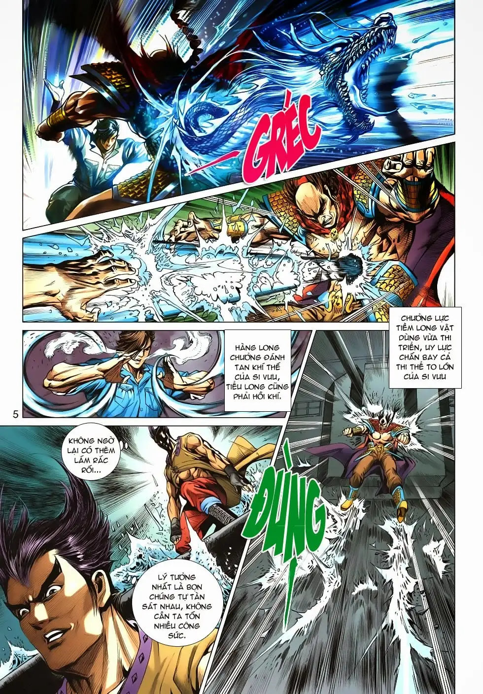 Truyện Tranh Tân Tác Long Hổ Môn trang 4