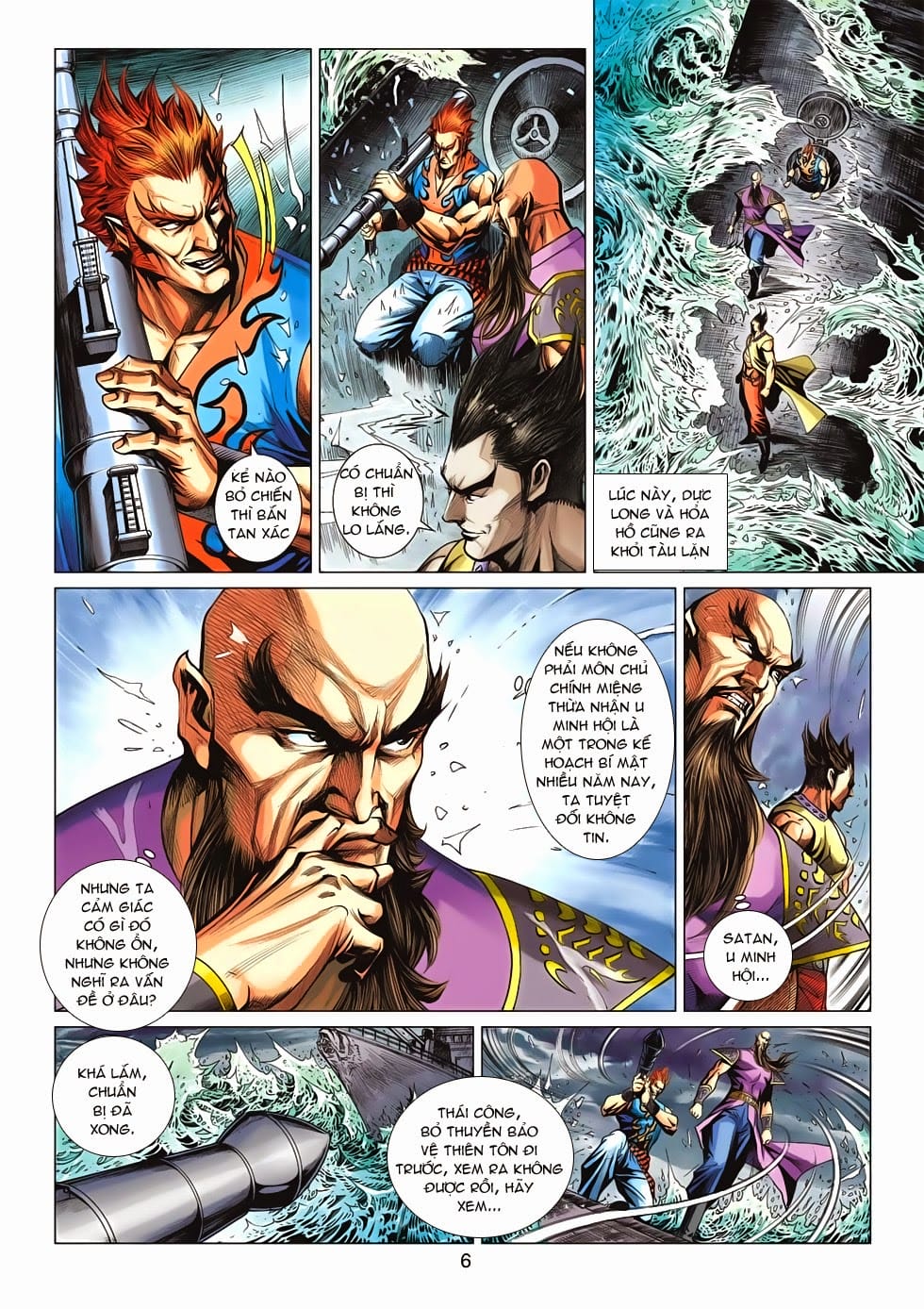 Truyện Tranh Tân Tác Long Hổ Môn trang 4