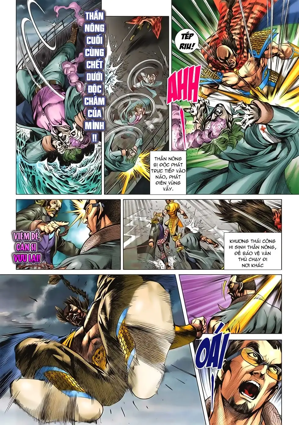 Truyện Tranh Tân Tác Long Hổ Môn trang 4