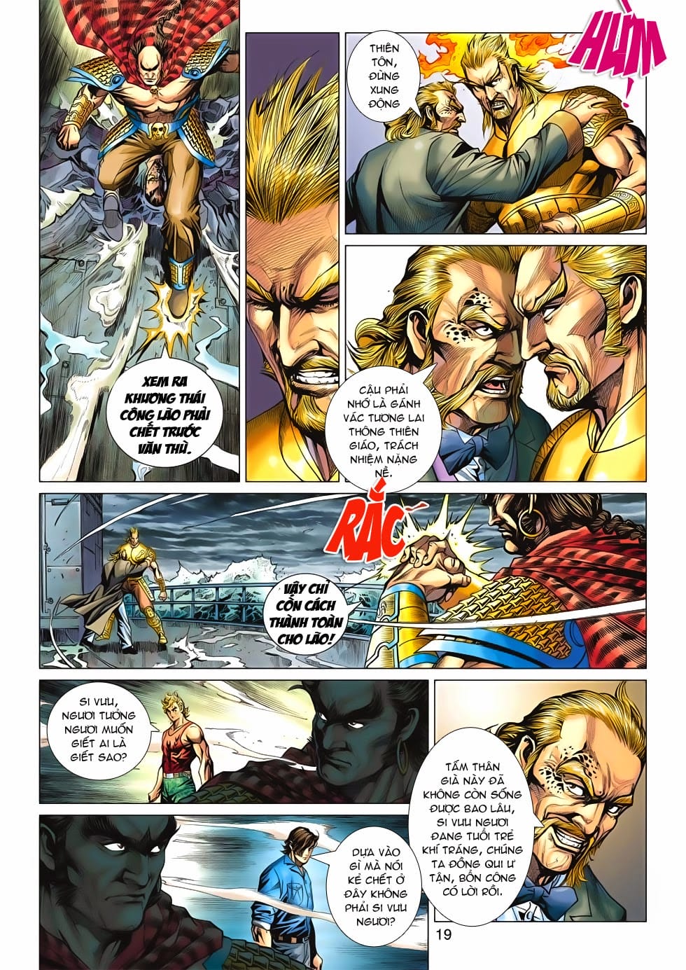 Truyện Tranh Tân Tác Long Hổ Môn trang 4