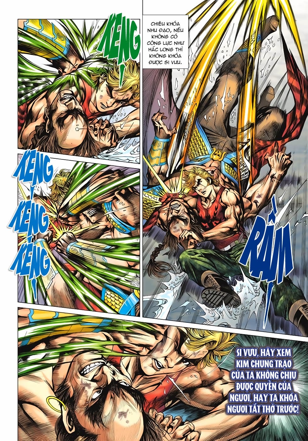 Truyện Tranh Tân Tác Long Hổ Môn trang 4