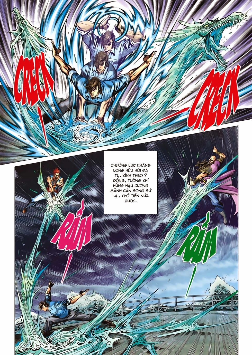 Truyện Tranh Tân Tác Long Hổ Môn trang 4