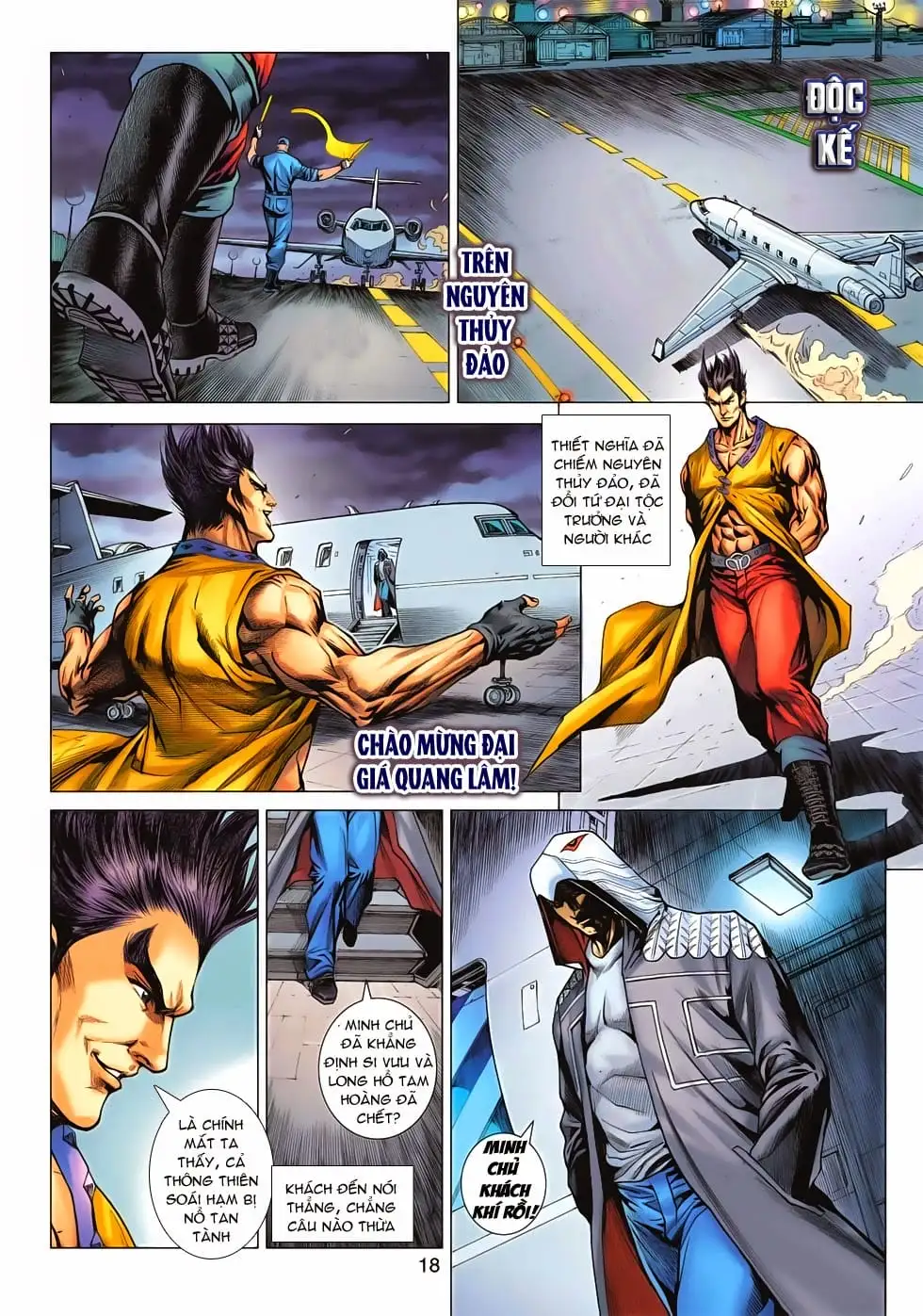 Truyện Tranh Tân Tác Long Hổ Môn trang 4