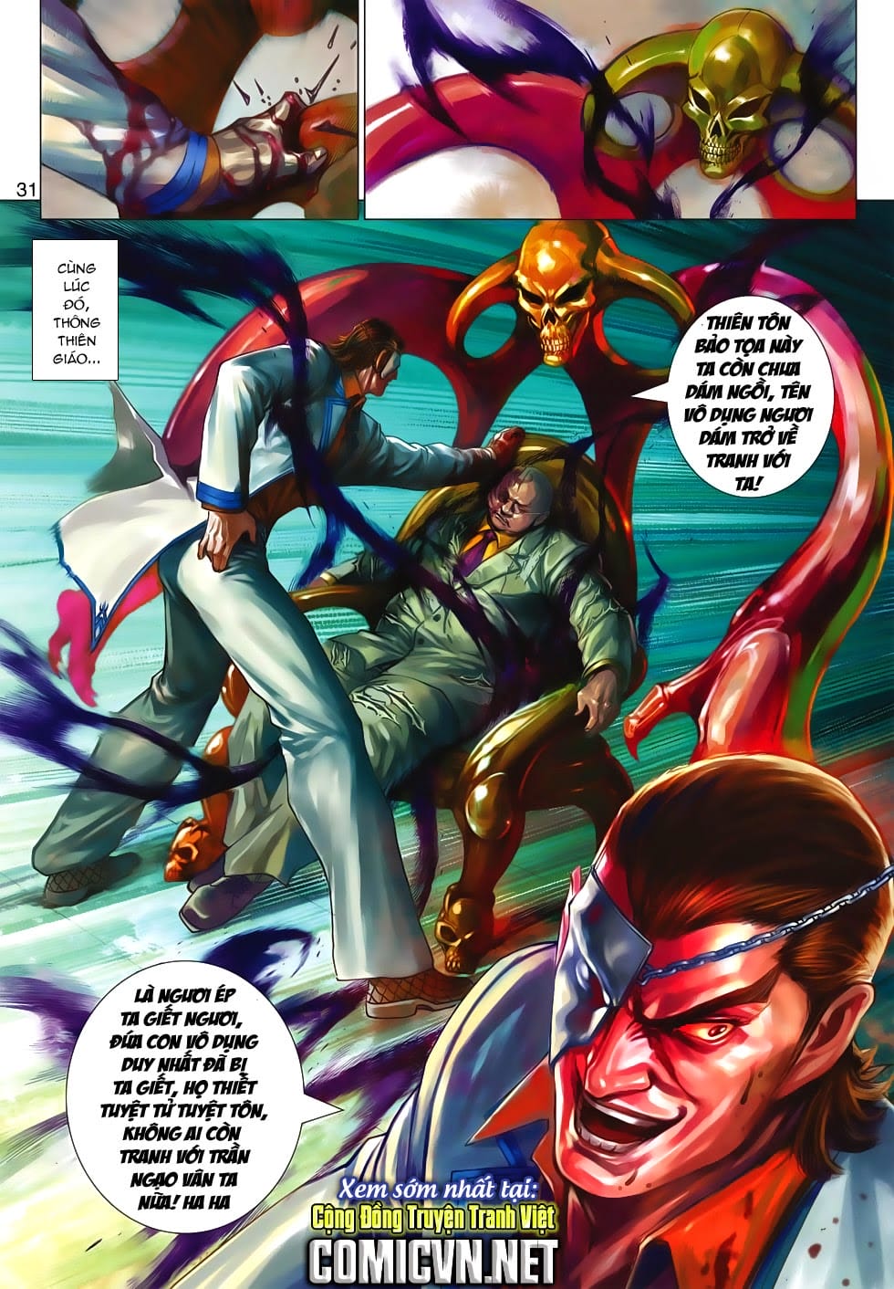 Truyện Tranh Tân Tác Long Hổ Môn trang 4