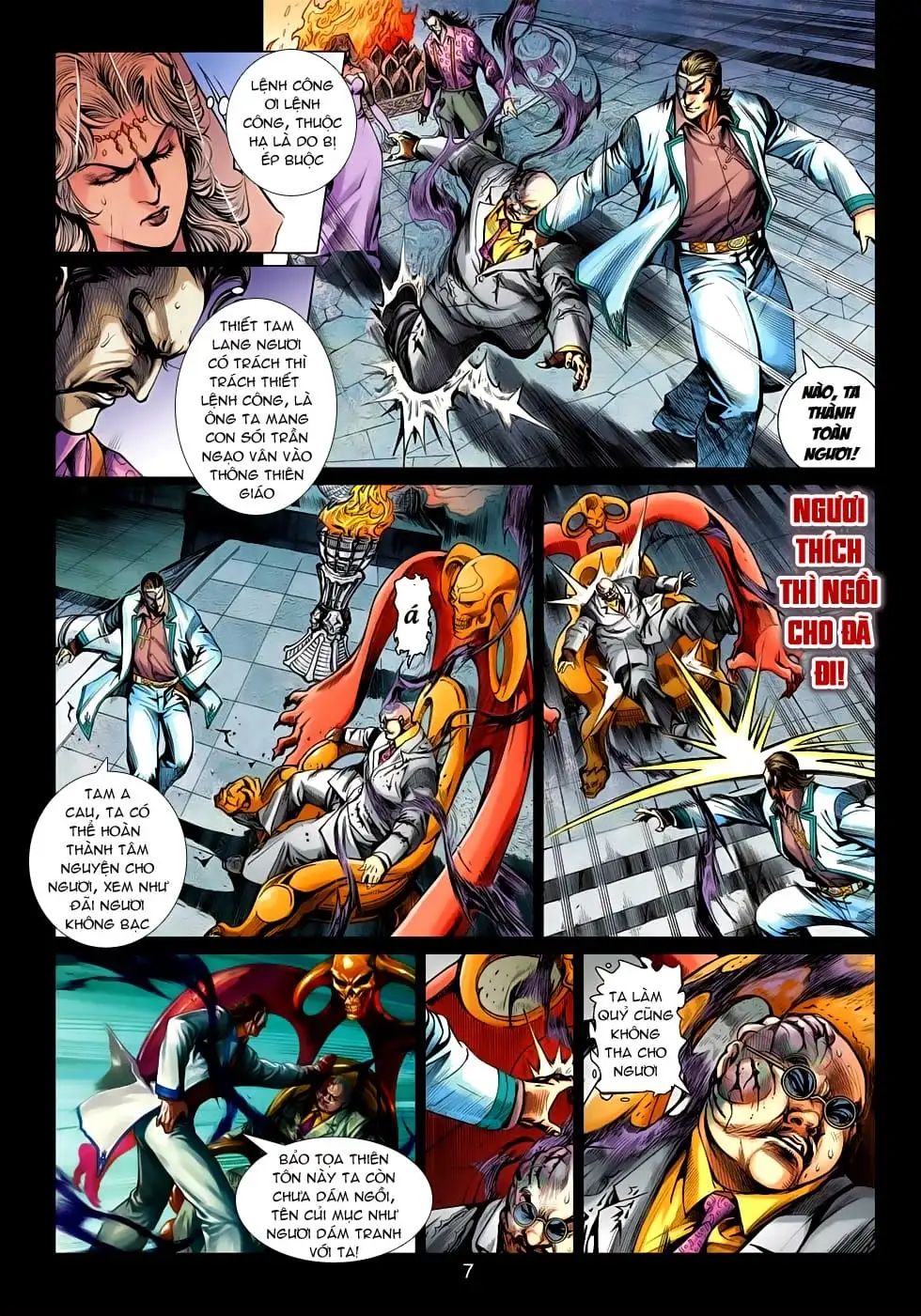 Truyện Tranh Tân Tác Long Hổ Môn trang 4