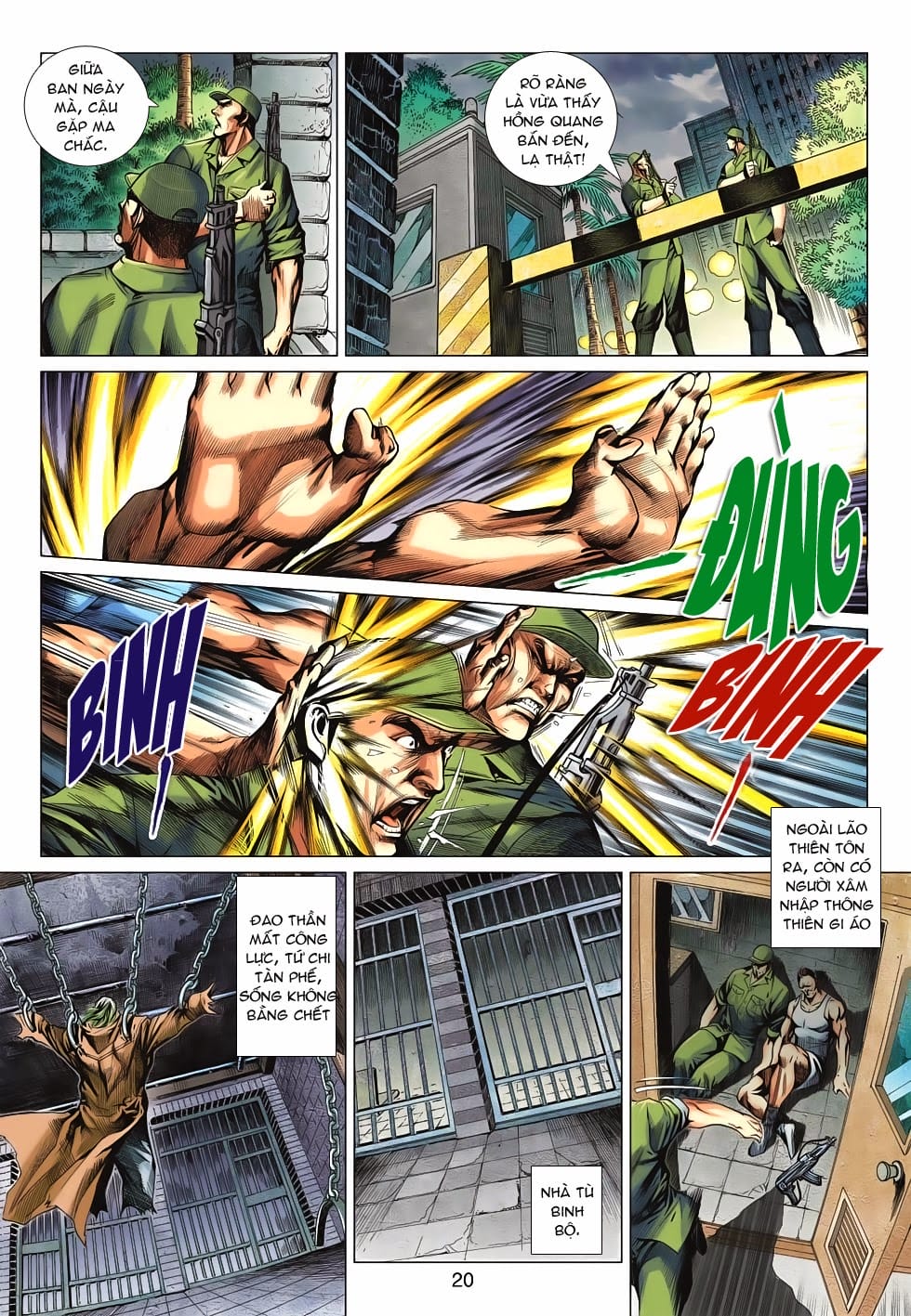 Truyện Tranh Tân Tác Long Hổ Môn trang 4