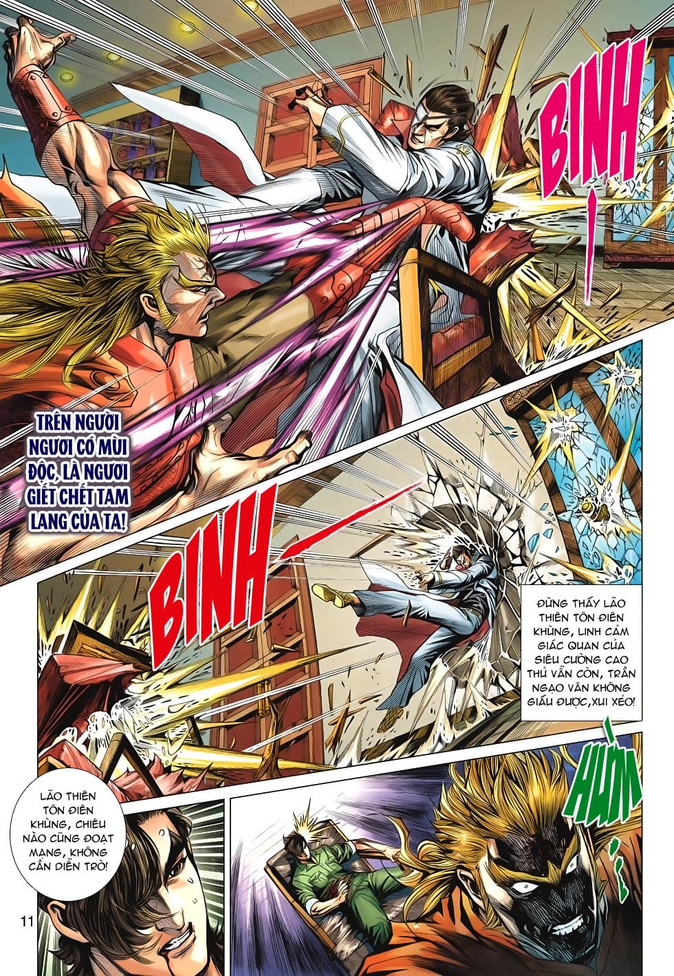 Truyện Tranh Tân Tác Long Hổ Môn trang 4