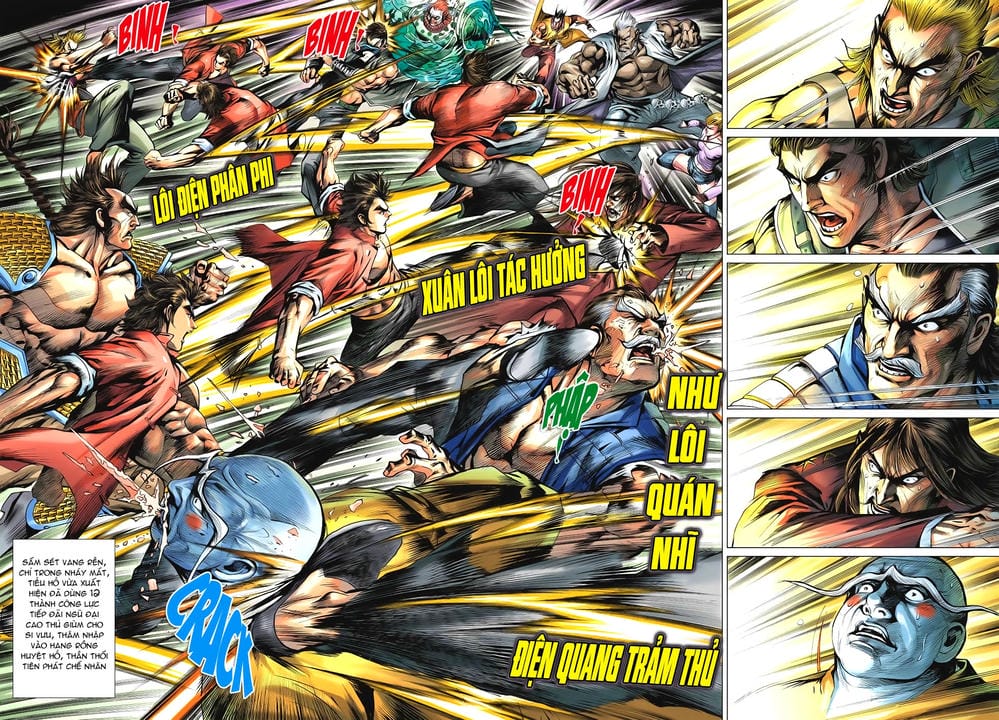 Truyện Tranh Tân Tác Long Hổ Môn trang 4