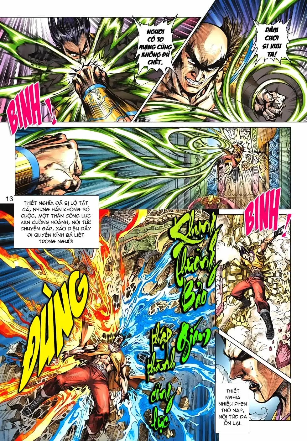 Truyện Tranh Tân Tác Long Hổ Môn trang 4