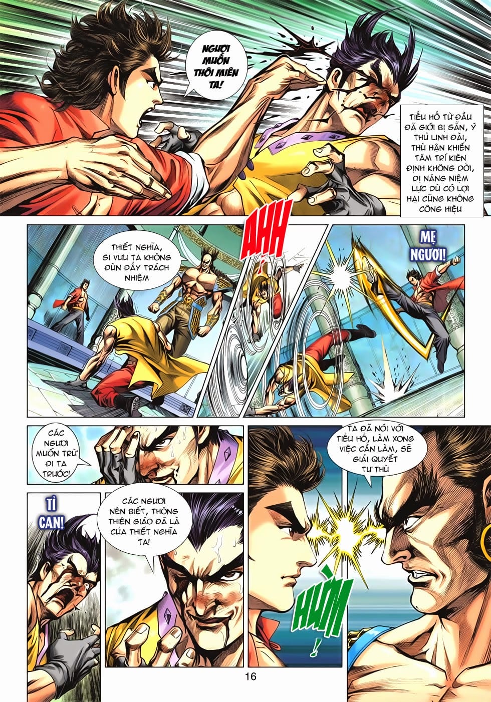 Truyện Tranh Tân Tác Long Hổ Môn trang 4