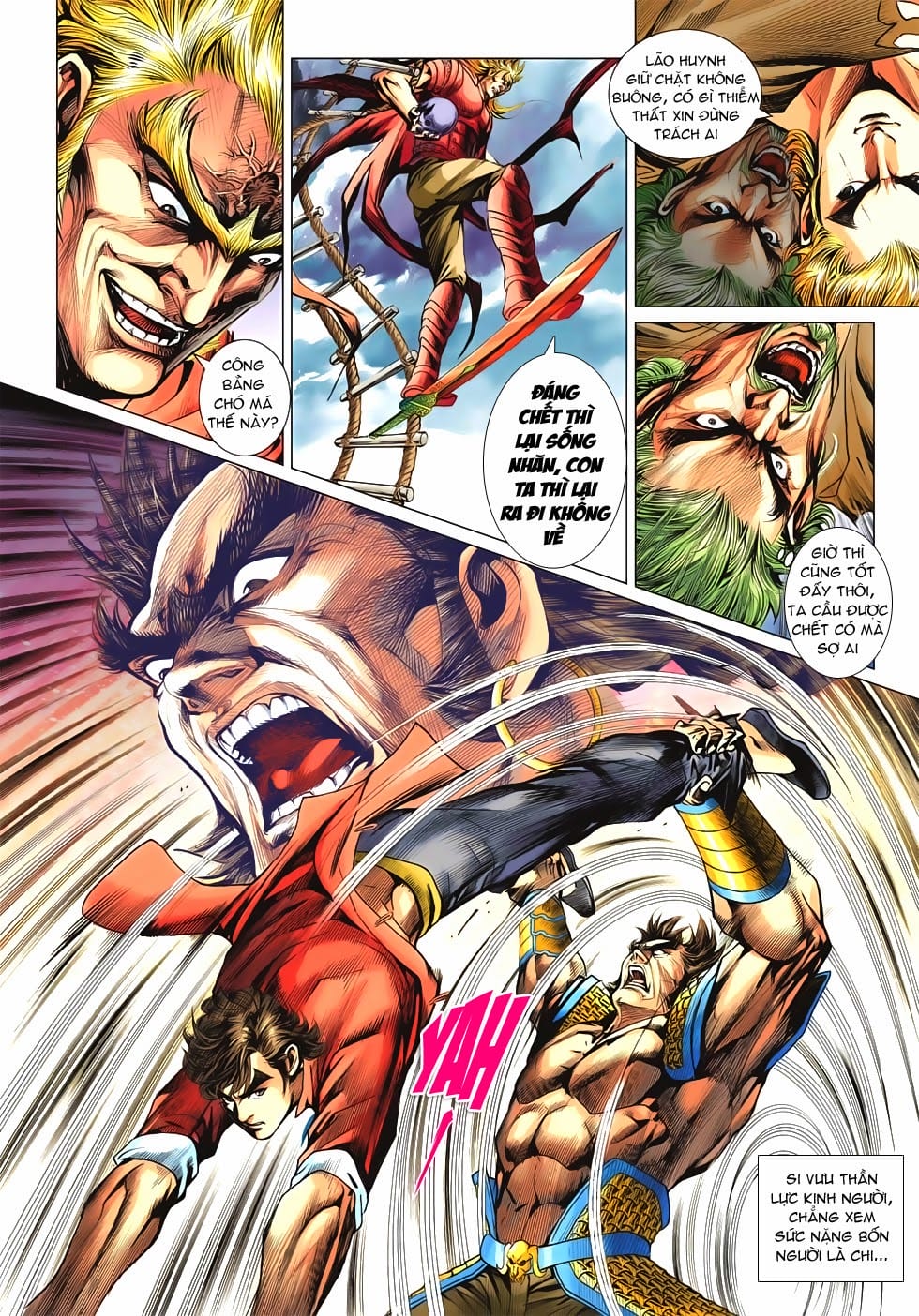 Truyện Tranh Tân Tác Long Hổ Môn trang 4
