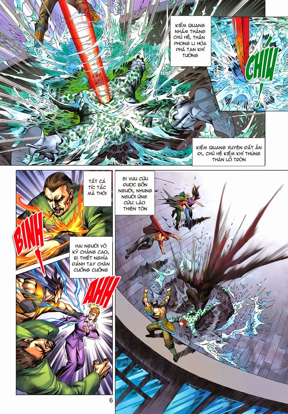 Truyện Tranh Tân Tác Long Hổ Môn trang 4