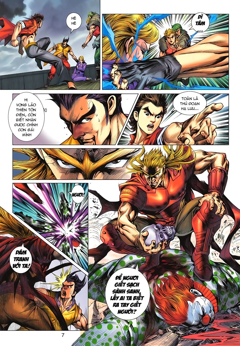 Truyện Tranh Tân Tác Long Hổ Môn trang 4