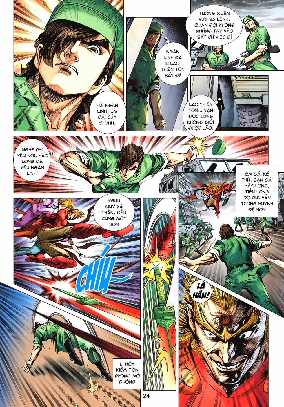 Truyện Tranh Tân Tác Long Hổ Môn trang 4