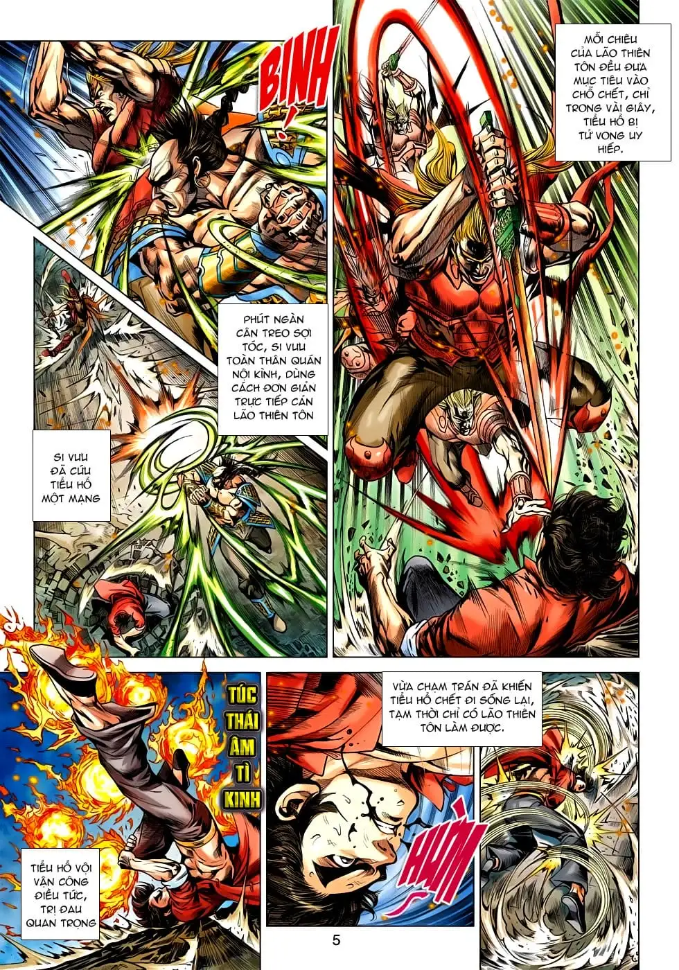 Truyện Tranh Tân Tác Long Hổ Môn trang 4