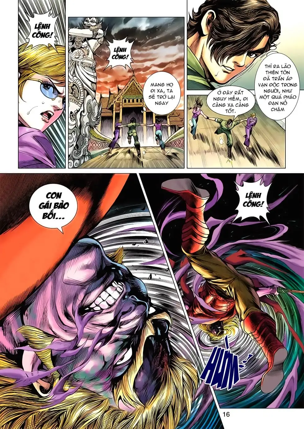 Truyện Tranh Tân Tác Long Hổ Môn trang 4