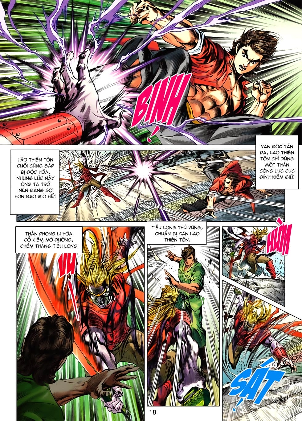 Truyện Tranh Tân Tác Long Hổ Môn trang 4