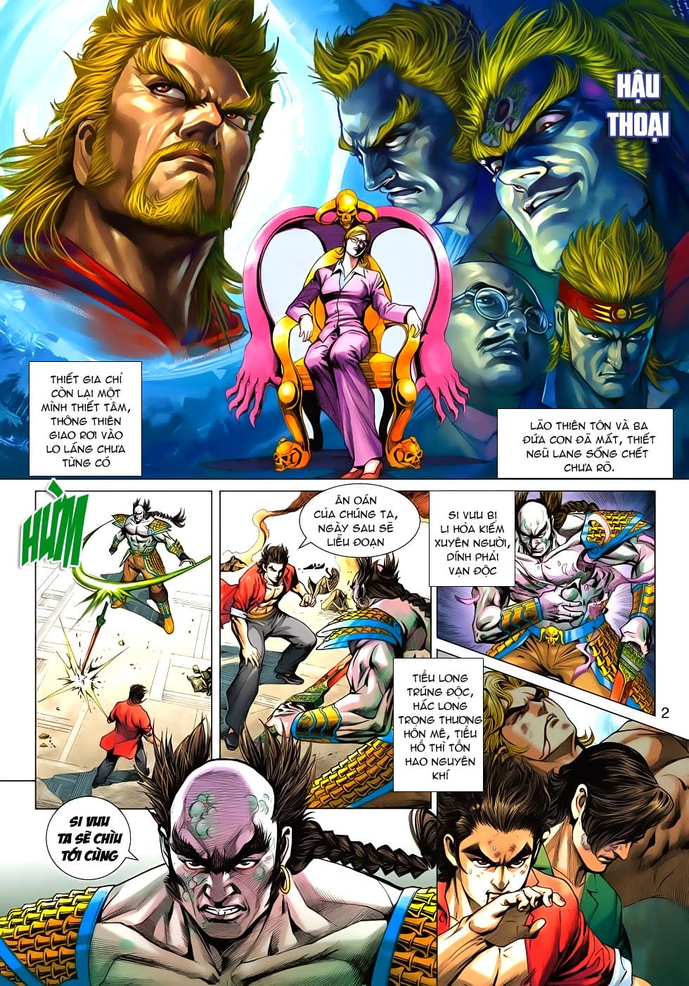 Truyện Tranh Tân Tác Long Hổ Môn trang 4