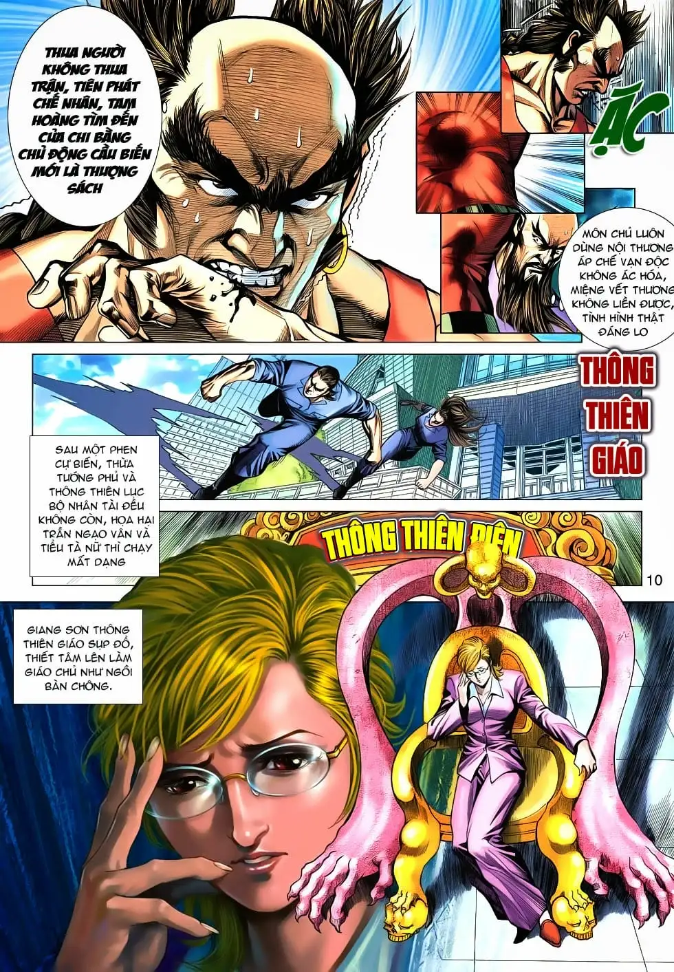 Truyện Tranh Tân Tác Long Hổ Môn trang 4