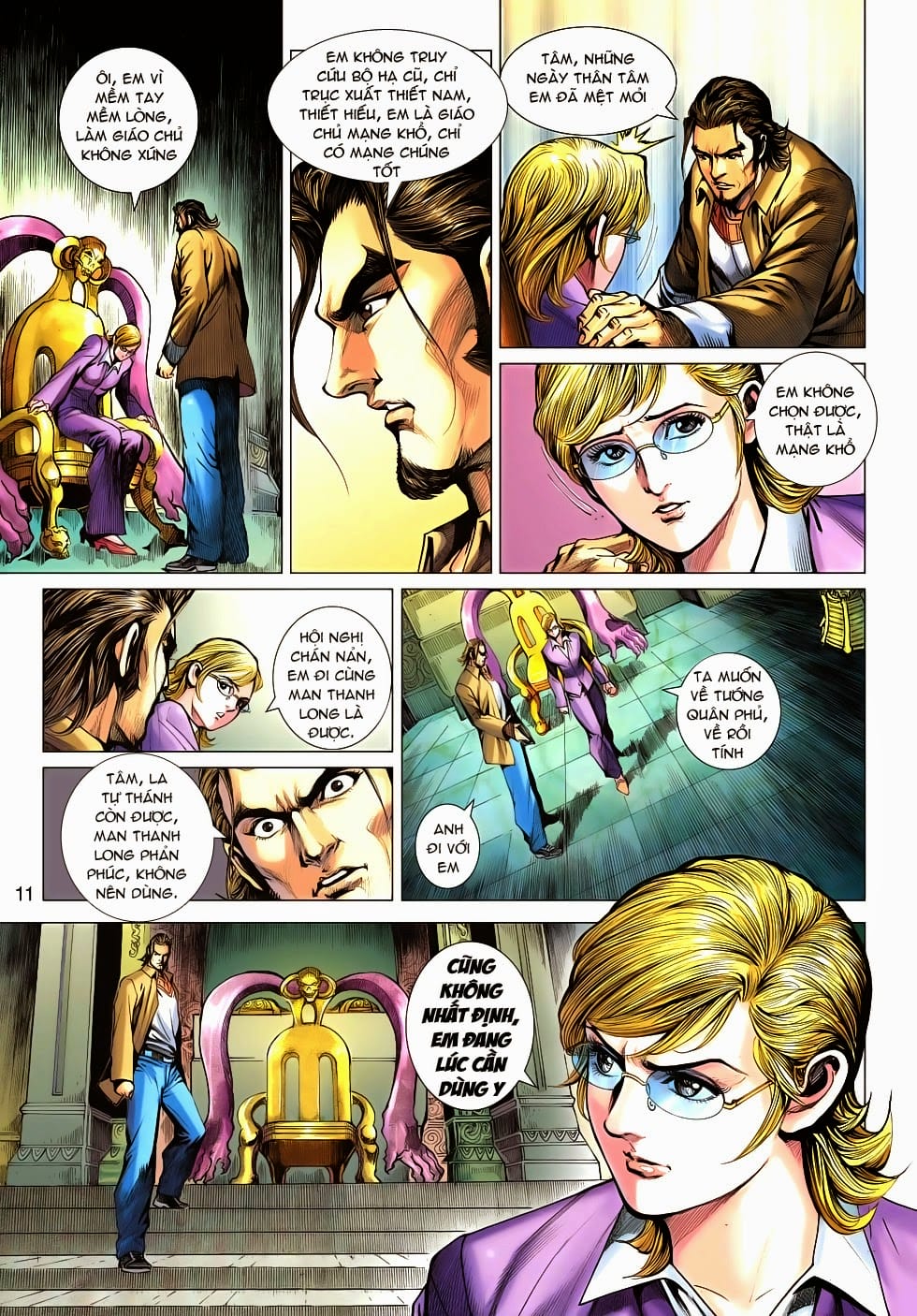 Truyện Tranh Tân Tác Long Hổ Môn trang 4